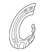 Splash Shield - BMW (34-10-6-861-797)