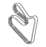 Serpentine Belt - BMW (11-28-7-833-265)