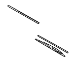 Windshield Wiper Blade - BMW (61-61-9-070-579)