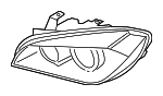Composite Headlamp - BMW (63-11-7-436-466)