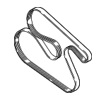 Serpentine Belt - BMW (11-28-8-623-393)